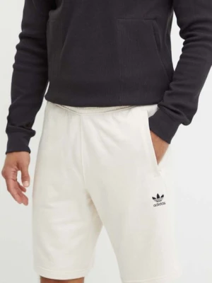 Zdjęcie produktu adidas Originals szorty bawełniane Essential kolor beżowy IY8518