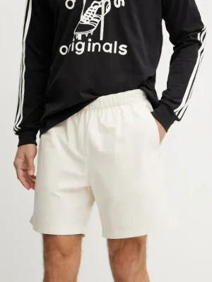 adidas Originals szorty bawełniane Essential męskie kolor beżowy JD2461