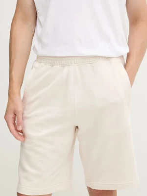 adidas Originals szorty bawełniane Essentials męskie kolor beżowy JW3561