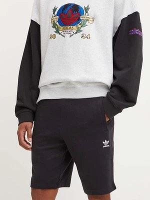 adidas Originals szorty bawełniane Essential kolor czarny IY8520