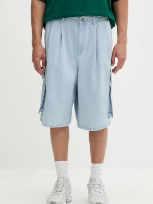 adidas Originals szorty cargo męskie jeansowe ADILENIUM SEASON 5.0 niebieski