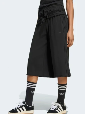 adidas Originals szorty dresowe damskie bawełniane Winterized Double Jort czarny