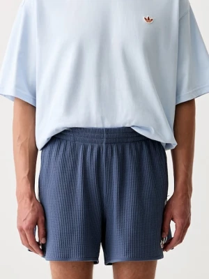 adidas Originals szorty dresowe męskie z bawełną niebieski
