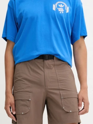 adidas Originals szorty Essentials męskie kolor brązowy JW1081
