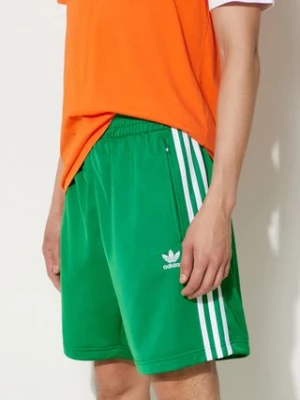 adidas Originals szorty Firebird męskie kolor zielony IM9420