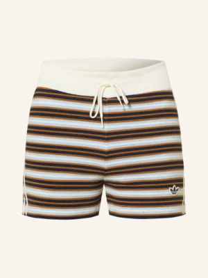 Adidas Originals Szorty Frotte Booty Z Paskami blau