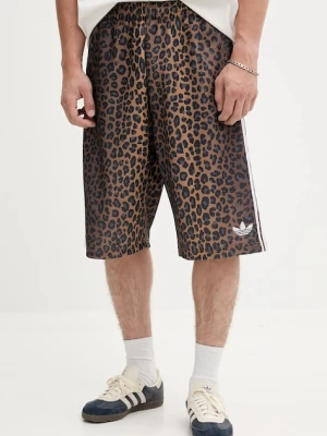 adidas Originals szorty Graphic Os Sho męskie kolor brązowy JV7566