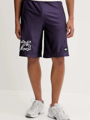 adidas Originals szorty Grfx Short męskie kolor fioletowy JY2768