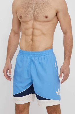 adidas Originals szorty kąpielowe kolor niebieski IT8635