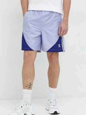 adidas Originals szorty męskie kolor fioletowy