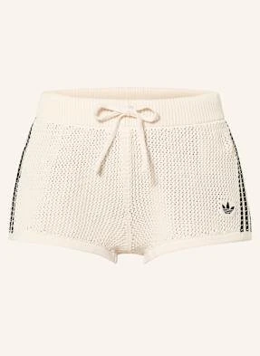 Adidas Originals Szorty Originals Premium Crochet Sprinter weiss