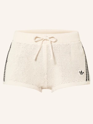 Adidas Originals Szorty Originals Premium Crochet Sprinter weiss