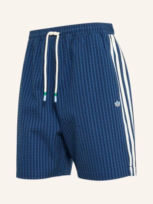 Adidas Originals Szorty Resort S Z Paskami Z Galonu blau