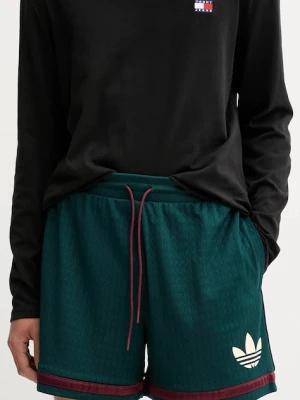 adidas Originals szorty Warp Knit Short męskie kolor zielony JN1174
