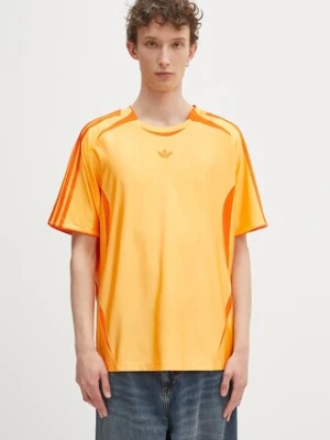 adidas Originals t-shirt 2000 T-shirt męski kolor pomarańczowy z aplikacją JM6744