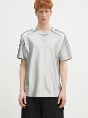 adidas Originals t-shirt 2000 T-shirt męski kolor srebrny z aplikacją JM6743