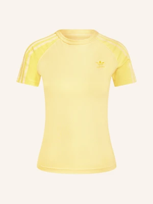 Adidas Originals T-Shirt Adicolor 3 Stripe Raglan Slim gelb