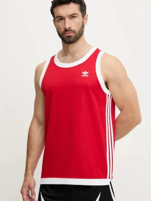adidas Originals t-shirt Adicolor kolor czerwony JP1098