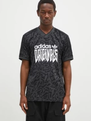 adidas Originals t-shirt AOP Jersey męski kolor szary wzorzysty IX9654