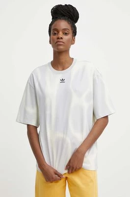 adidas Originals t-shirt bawełniany damski kolor szary IU2481