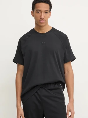 adidas Originals t-shirt bawełniany Essential czarny