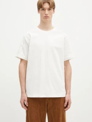 adidas Originals t-shirt bawełniany Essential męski kolor biały gładki JD3278