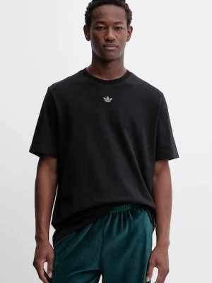 adidas Originals t-shirt bawełniany Face GFX męski kolor czarny gładki JX7759