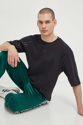 adidas Originals t-shirt bawełniany Fashion Raglan Cutline męski kolor czarny wzorzysty IT7445