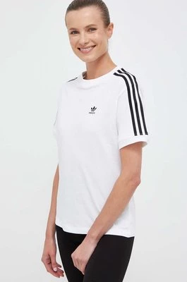 adidas Originals t-shirt bawełniany kolor biały