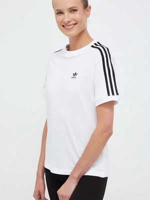 adidas Originals t-shirt bawełniany kolor biały