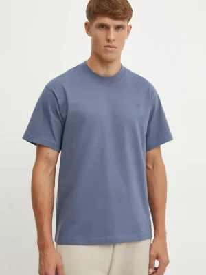 adidas Originals t-shirt bawełniany męski kolor niebieski gładki IY2256