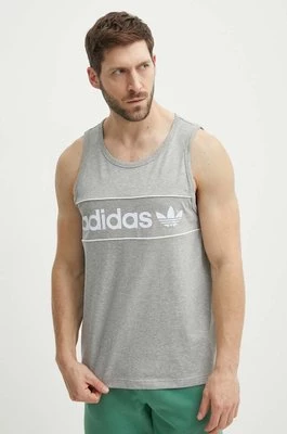 adidas Originals t-shirt bawełniany męski kolor szary IR9342