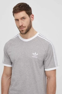 adidas Originals t-shirt bawełniany męski kolor szary wzorzysty IA4848