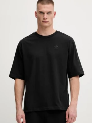 adidas Originals t-shirt bawełniany Oversize Tee męski kolor czarny gładki JY1398