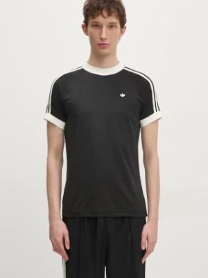 adidas Originals t-shirt bawełniany Premium Cali Tee męski kolor czarny z nadrukiem JC6361