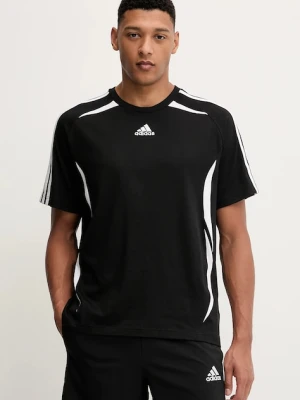 adidas Originals t-shirt bawełniany Teamgeist męski kolor czarny z aplikacją KE0145