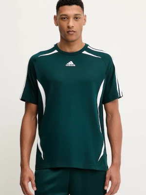 adidas Originals t-shirt bawełniany Teamgeist męski kolor zielony wzorzysty KE0141