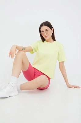 adidas Originals t-shirt bawełniany Trefoil Moments HE6891 kolor zielony HE6891-PULYEL