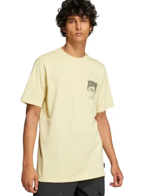 adidas Originals t-shirt bawełniany Trefoil Series Fashion Elevated męski kolor żółty z nadrukiem JP0197