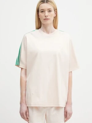 adidas Originals t-shirt bawełniany x Wales Bonner T T damski kolor różowy JM8204