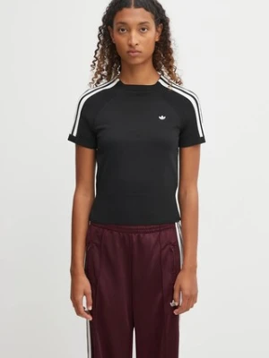 adidas Originals t-shirt Cali Tee damski kolor czarny JW2518