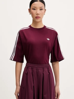 adidas Originals T-shirt damski bawełniany z elastanem