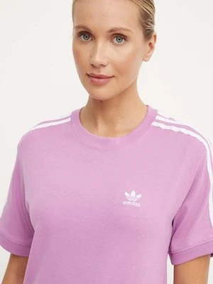 adidas Originals t-shirt damski kolor różowy IY2103