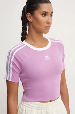 adidas Originals t-shirt damski kolor różowy IY4753