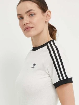 adidas Originals t-shirt damski kolor szary IR8104