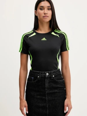 adidas Originals t-shirt Teamgeist damski kolor czarny JZ6709