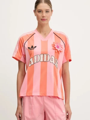 adidas Originals t-shirt Jersey damski kolor różowy KC0673