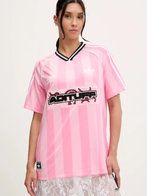 adidas Originals t-shirt Jersey damski kolor różowy KD2272