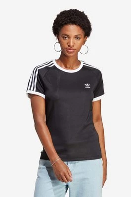 adidas Originals t-shirt kolor czarny wzorzysty IB7438-CZARNY