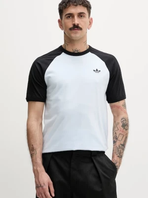 adidas Originals T-shirt męski bawełniany niebieski